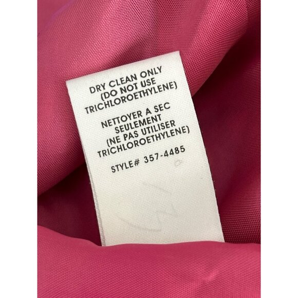 Nanette Lepore Bright Tropical Floral Faux Wrap Silk Mini Dress Sz 0 1980s Retro - Picture 6 of 6